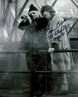 Tom Baker autograph