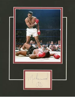 Muhammad Ali autograph