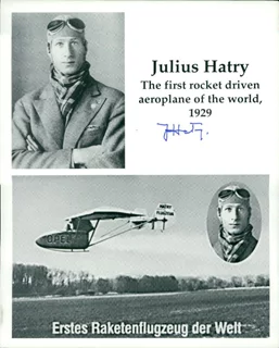 Julius Hatry autograph