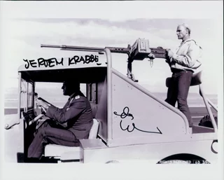 The Living Daylights autograph