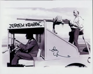 The Living Daylights autograph