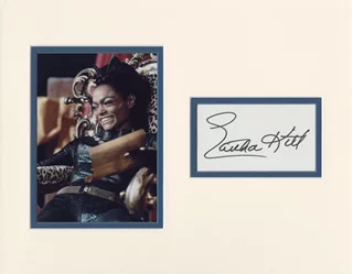 Eartha Kitt autograph