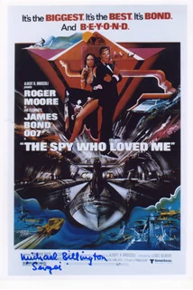 Michael Billington autograph