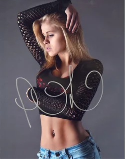 Paige VanZant autograph