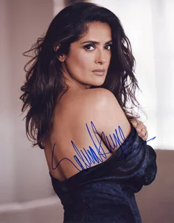 Salma Hayek autograph