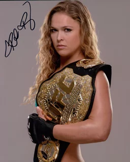 Ronda Rousey autograph