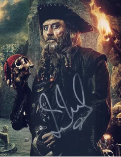 Ian McShane autograph