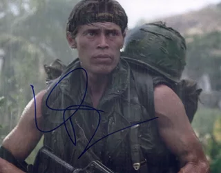 Willem DaFoe autograph