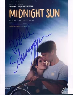 Patick Schwarzenegger autograph