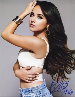 Becky G autograph