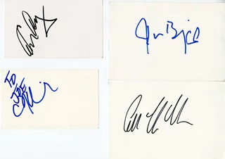 American Pie autograph