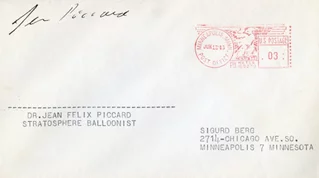 Jean Piccard autograph