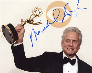 Michael Douglas autograph