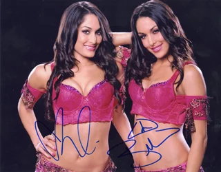 The Bella Twins autograph