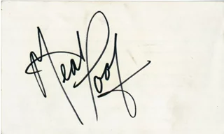 Meat Loaf autograph