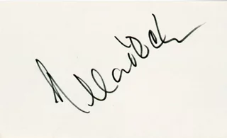 Gregory Peck autograph