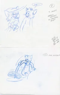 Tom & Jerry autograph