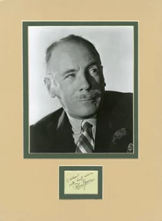 Roland Young autograph