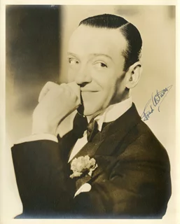 Fred Astaire autograph
