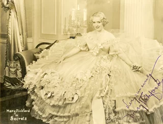 Mary Pickford autograph