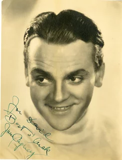 James Cagney autograph