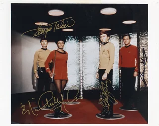 Star Trek autograph