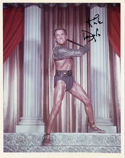 Kirk Douglas autograph