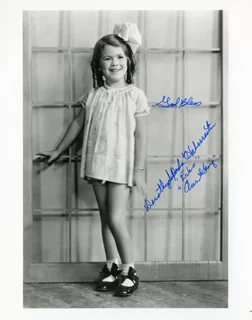 Dorothy 'Echo' DeBorba autograph
