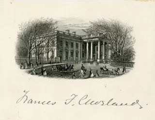Frances Folsom Cleveland autograph