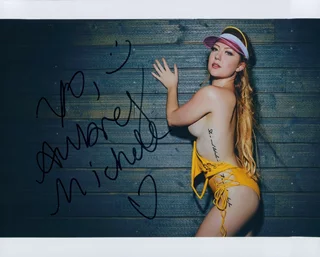 Aubrey Michelle autograph