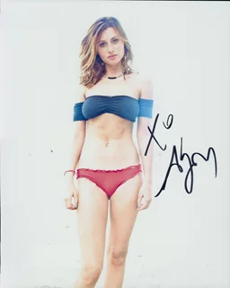 Alyson Michalka autograph