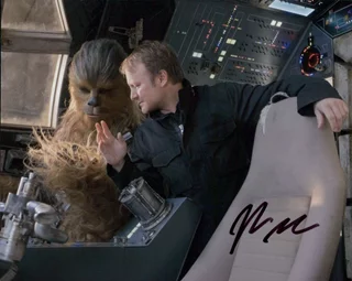 Rian Johnson autograph