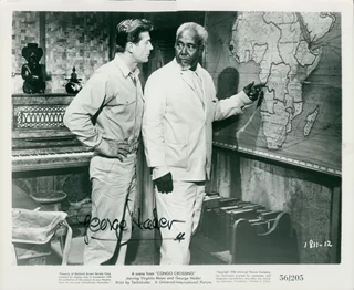 George Nader autograph