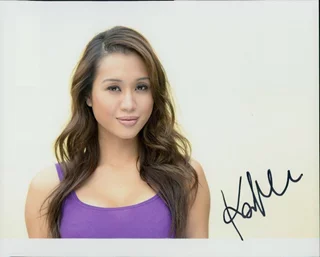 Kathryn Le autograph