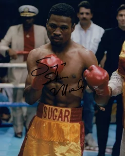 Sugar Shane Mosley autograph