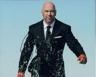 Dana White autograph