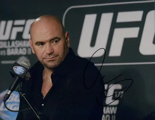 Dana White autograph