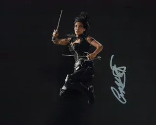 Crystal Santos autograph