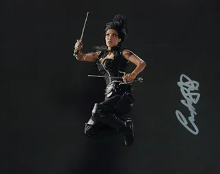 Crystal Santos autograph