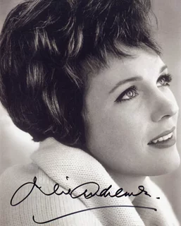 Julie Andrews autograph