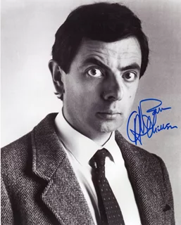 Rowan Atkinson autograph