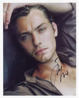 Jude Law autograph