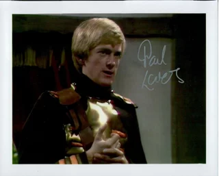 Paul Lavers autograph