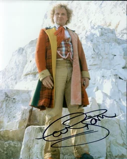 Colin Baker autograph