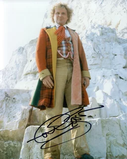 Colin Baker autograph