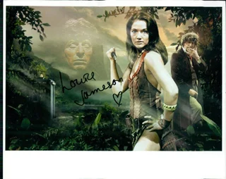 Louise Jameson autograph