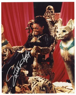 Eartha Kitt autograph