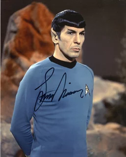 Leonard Nimoy autograph