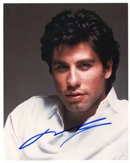 John Travolta autograph
