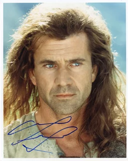 Mel Gibson autograph